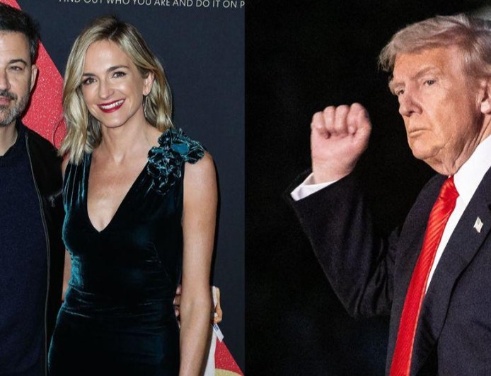How Jimmy Kimmel's Wife Navigates the 'Strain' of 'Fighting' Donald Trump