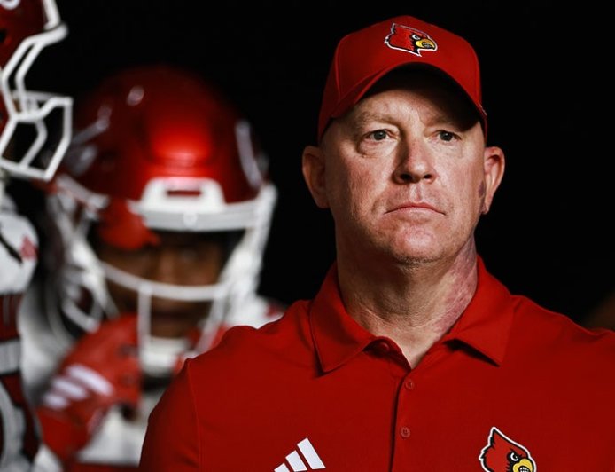 Texas man charged with multiple crimes for allegedly targeting Louisville coach Jeff Brohm, court records show