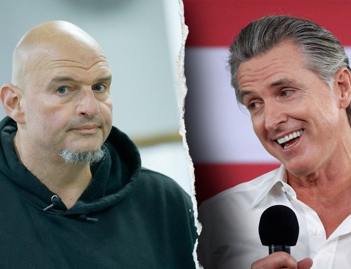 Fetterman fires back at Newsom after shutdown criticism, refuses to 'play chicken' with the lives of Americans