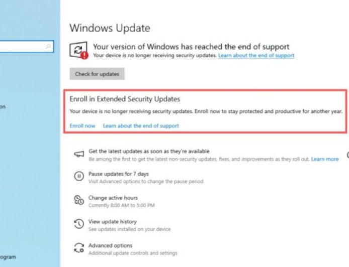 Win10 学院：一文看懂如何为你的 Windows 10 注册扩展安全更新