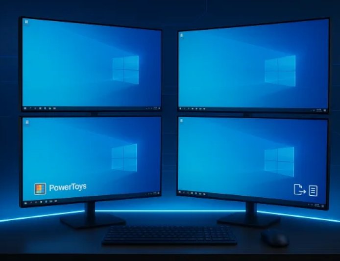 初探 Win11 版 PowerToys“无边框鼠标”，一套键鼠无缝控制四台电脑