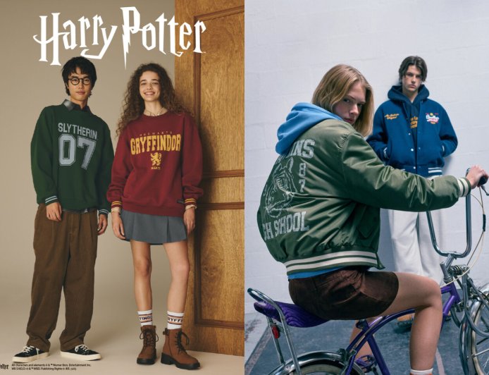 GU哈利波特聯名家居服、小包最低150元入手！PULL＆BEAR怪奇物語青春感