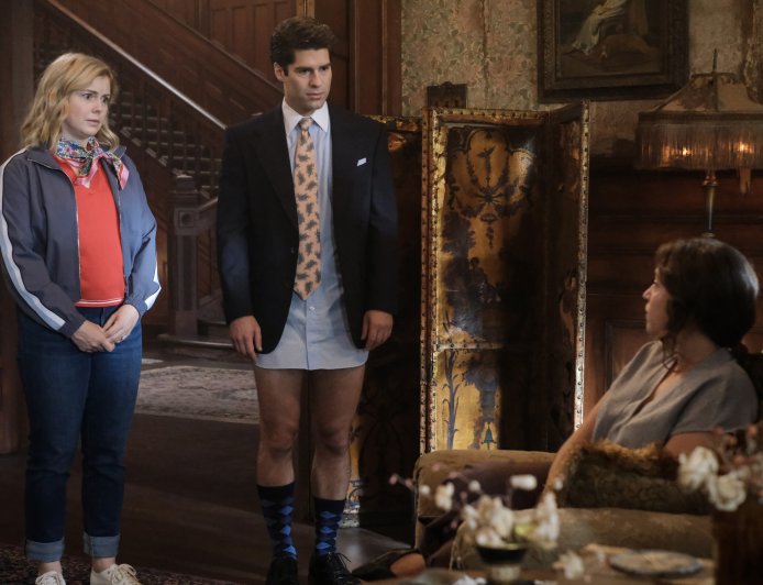 Ghosts' Asher Grodman Teases Whether Trevor, Hetty Will Get Back Together