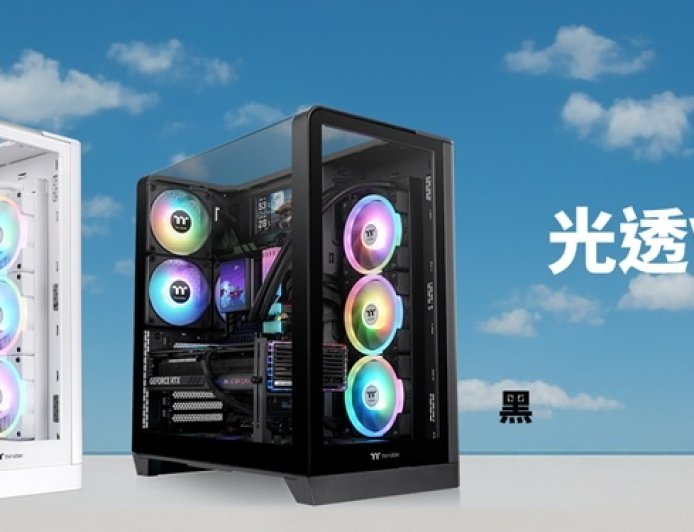 曜越推出 View 390 TG 机箱：全景式强化侧透玻璃，兼容 120/240/360 水冷