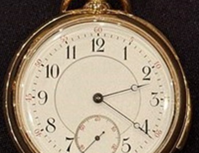 百年后首次现身：《泰坦尼克号》富豪原型所持怀表将被拍卖，估价百万英镑，永远定格 1912 年