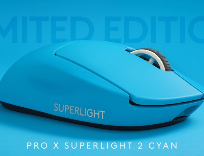 青色限定款：罗技 G 推出 PRO X SUPERLIGHT 2 LIMITED EDITION Cyan 鼠标