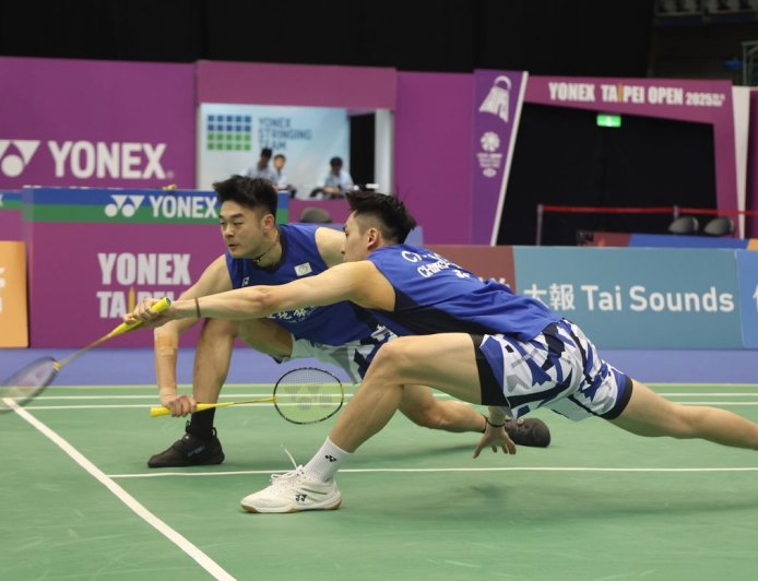 麟榤配挺進熊本大師賽男雙4強　明對決世界第1強敵