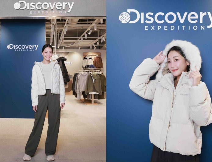 謝欣穎是「孔劉粉」公開保暖新寵　最愛輕巧好搭的短版羽絨衣