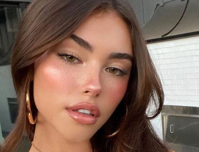 Madison Beer Narrowly Avoids Wardrobe Disaster In Ultra-High-Slit Gown