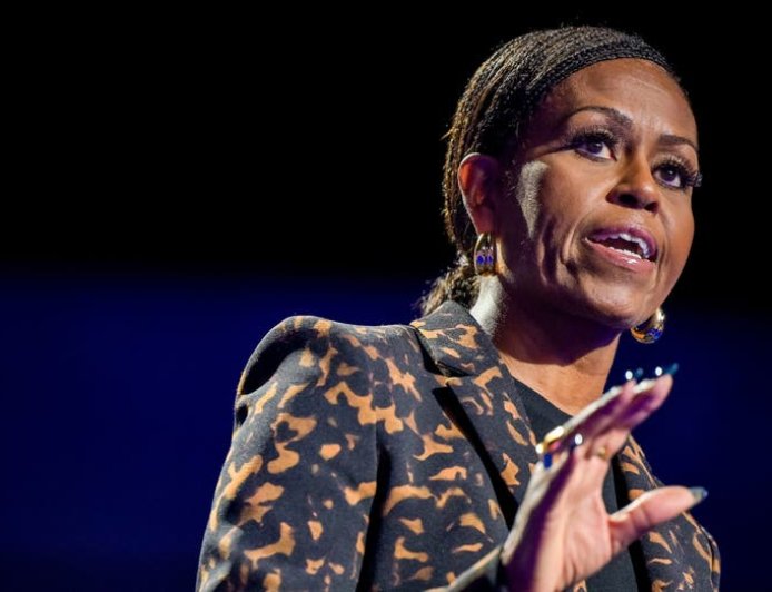 Michelle Obama says America 'not ready' for woman president: 'We saw in this past election'