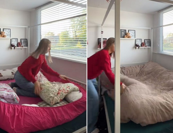 Viral ‘potato bed’ sleep trend has people cozying up for their best night’s rest