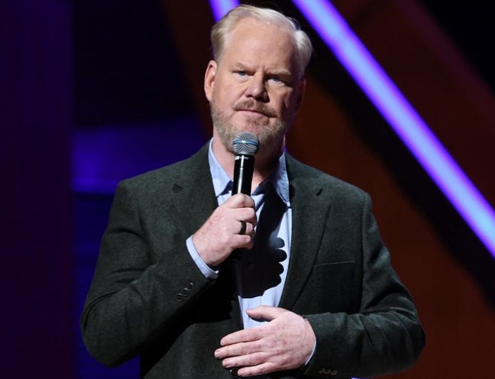 Jim Gaffigan says comedy audiences are tired of political drama and just want to laugh again
