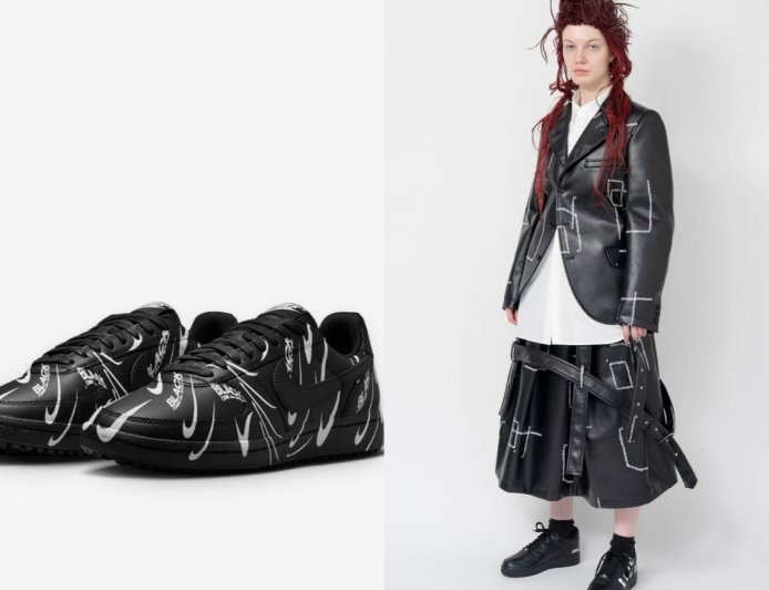 全黑不再無聊！BLACK CDG聯名Nike扭曲Swoosh潮鞋、Junya精準工裝必收