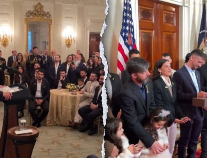 Trump meets freed Israeli hostages, calls them ‘heroes’ in White House ceremony