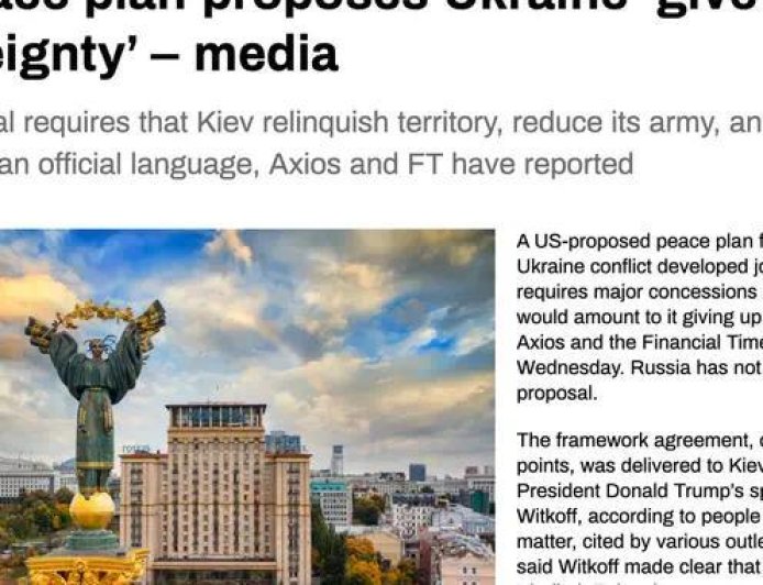 美国要求泽连斯基360度全面投降，普京恐怕也没想到会有这种好事