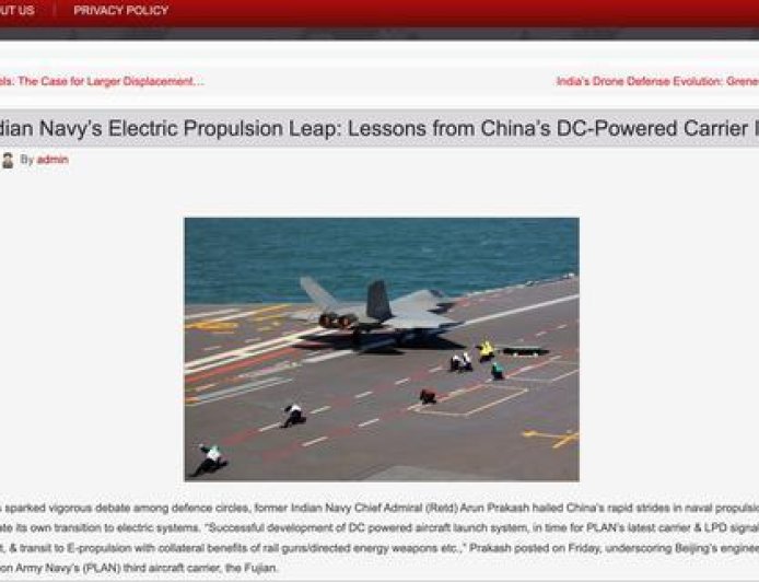 印度将军羡慕坏了？罕见称赞中国航母，呼吁印度赶紧追赶