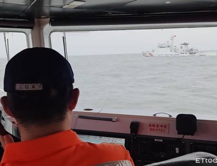 海警兩度逼近金門海域！海巡強勢「中英文廣播」驅離