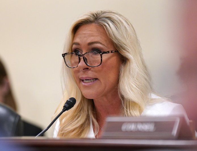 Marjorie Taylor Greene, After Break With Trump, Resigns From Congress