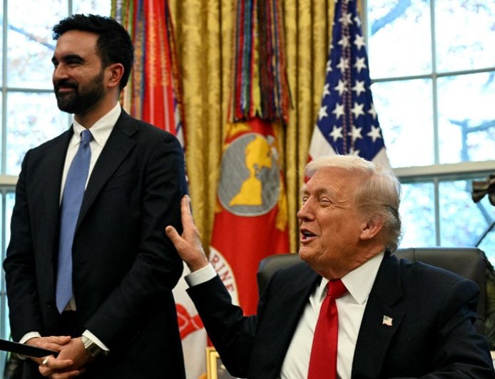 ‘Just say yes’: Trump cuts in as NYC Mayor-elect Mamdani dodges on calling him a ‘fascist’ at Oval Office