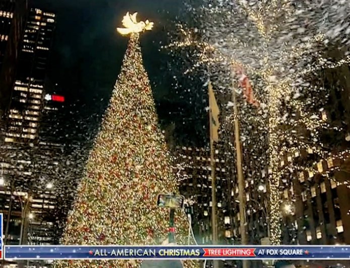 Fox News kicks off holiday season with sixth annual All-American Christmas Tree lighting ceremony