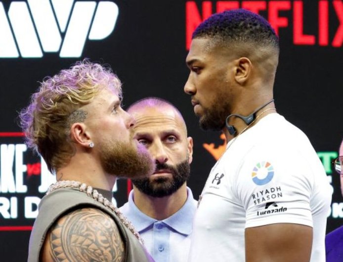 在重量级拳击对决中，杰克·保罗被安东尼·约书亚远远甩在身后