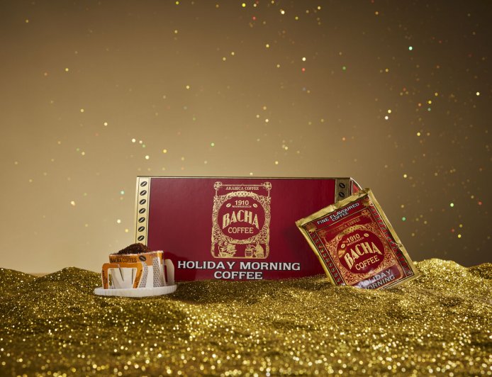 Bacha Coffee節慶限定「假日早晨咖啡」超華麗　COVA耶誕麵包正統回歸