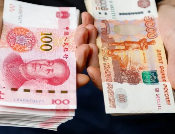 中俄两国95%的交易都以本国货币进行