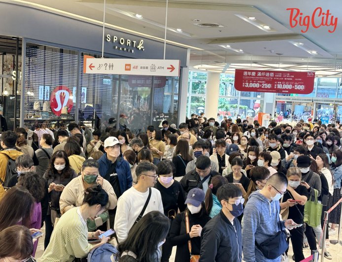 巨城周年慶11／27登場　百間快閃店30%首進新竹再加碼萬元抽獎