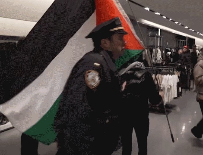 Pro-Palestinian agitators storm popular fashion store in Manhattan on Black Friday, 4 arrested: NYPD