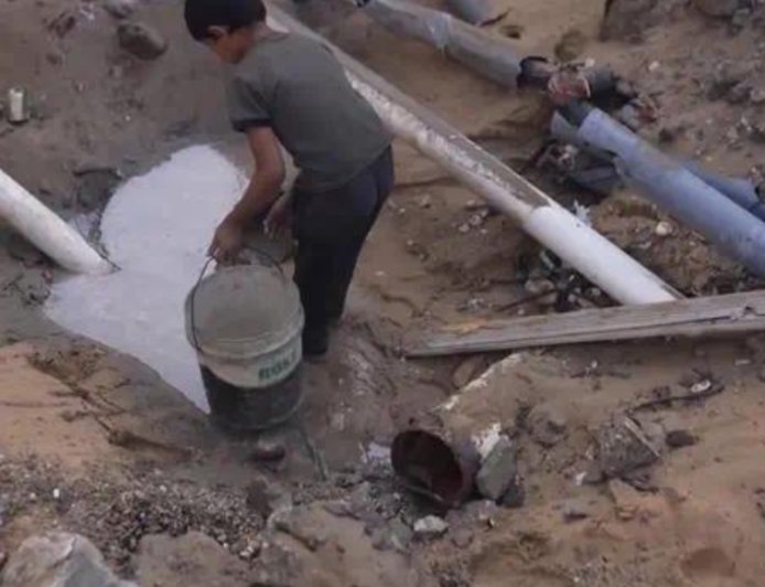 加沙基础设施毁坏严重，民众长期遭受缺水困扰