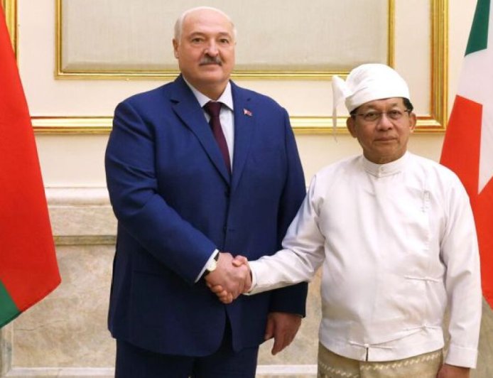 白俄罗斯总统卢卡申科成为政变以来第二位访问缅甸的领导人