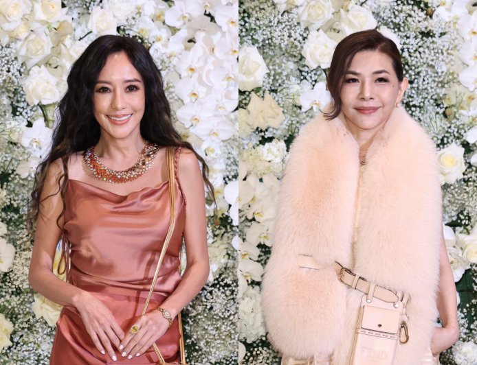 關穎戴千萬元項鍊、張清芳穿12萬元皮草　許瑋甯、邱澤婚宴賓客穿搭一次看