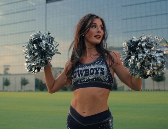 Former Cowboys Cheerleader Slams Body-Shamers After Filling in for DCC Reece