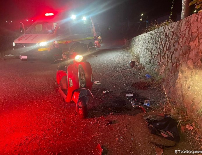 台東太麻里死亡車禍！疑外籍男騎士「摔飛撞水泥牆」傷重不治