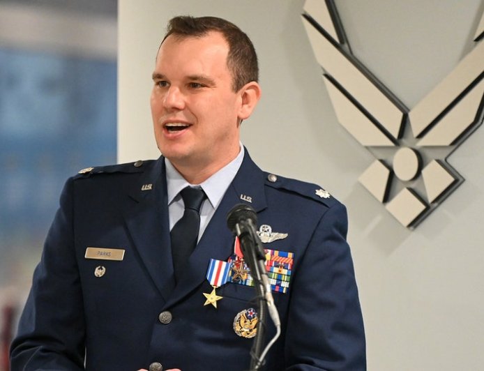 ‘Missiles detonating mere feet' away: Air Force F-16 commander earns rare Silver Star for Middle East mission