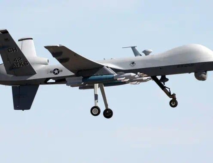 离奇失控，美国空军被迫击落自家死神无人机，是中国电子干扰吗？