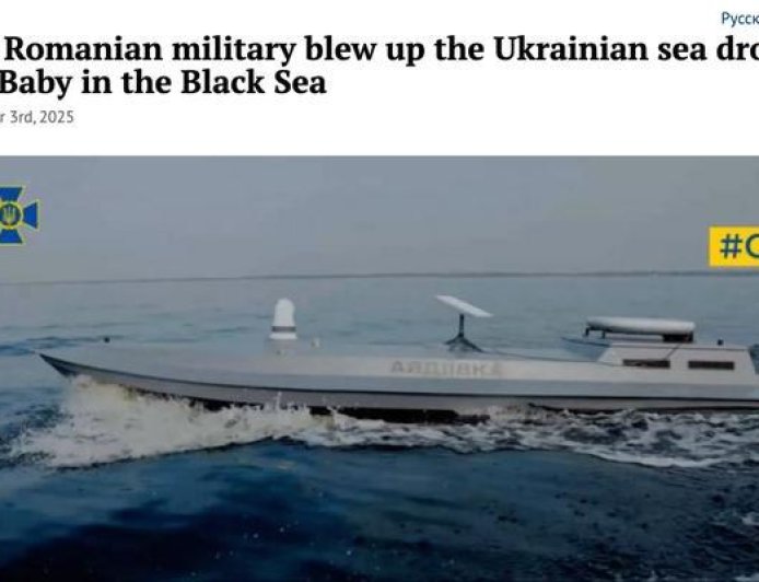 北约演都不演了，直接击沉乌克兰无人艇，逼着泽连斯基投降？