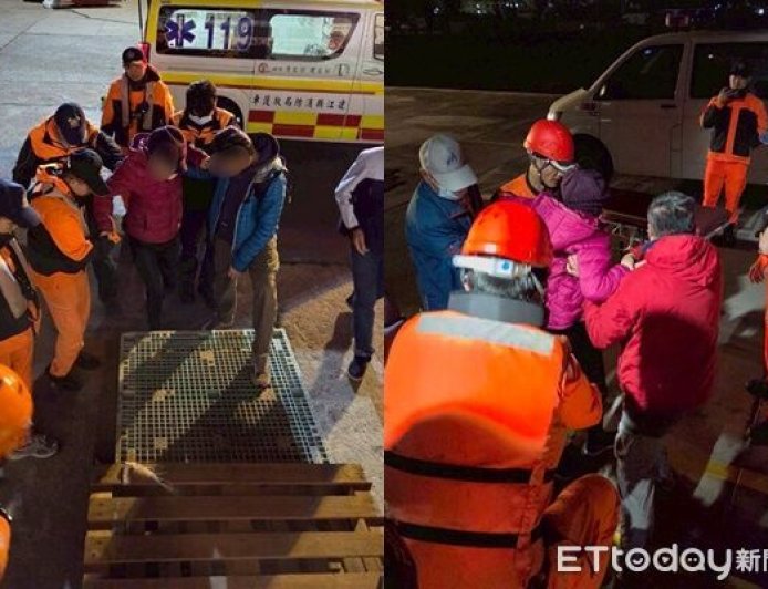 北竿民眾深夜腹部劇痛！馬祖海巡隊逆風出勤　巡防艇急送醫