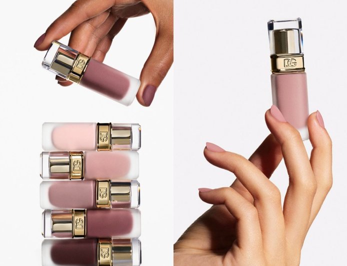 根本是「專櫃最美指甲油」！磨砂小方瓶搭配5種裸粉色仙爆