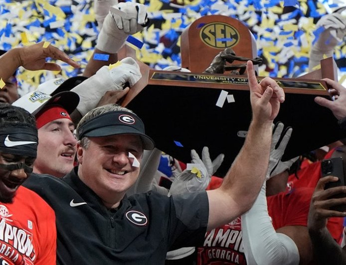 Georgia eyes College Football Playoff first-round bye after dominating Alabama in SEC Championship