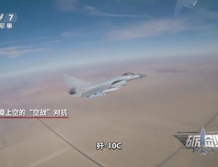 真有这么强？央视官宣歼10C连夺三年金头盔，歼16苏35都被击败