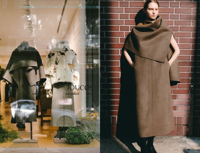 極簡台牌JOUCUS秋冬必買推薦！披肩大衣、斑點外套穿出高質感
