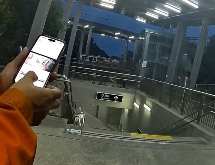 男子硬闖搭火車站「揮拳」站務員　遭警強制帶離