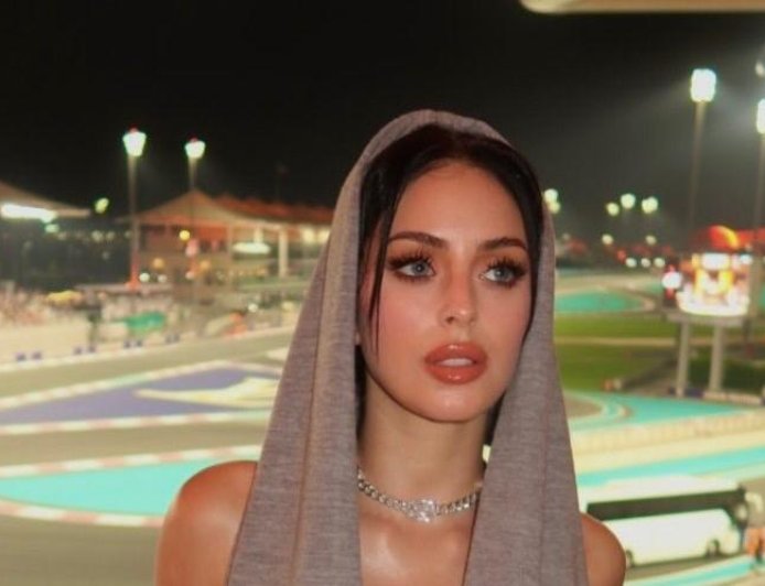Camilla Araujo's Trackside Look Ignites Buzz At The Abu Dhabi Grand Prix