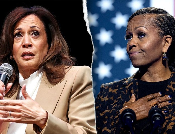 Kamala Harris disagrees with Michelle Obama, says America is ready for a female president