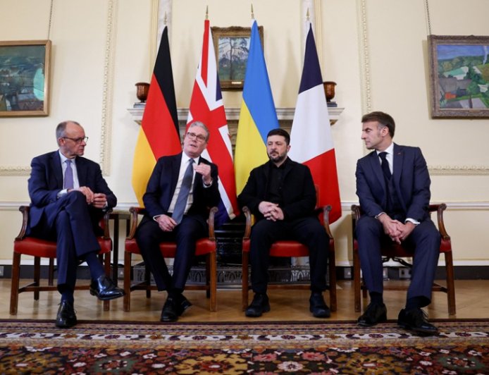 英法德乌领导人举行会谈 就对乌安全保障达成共识