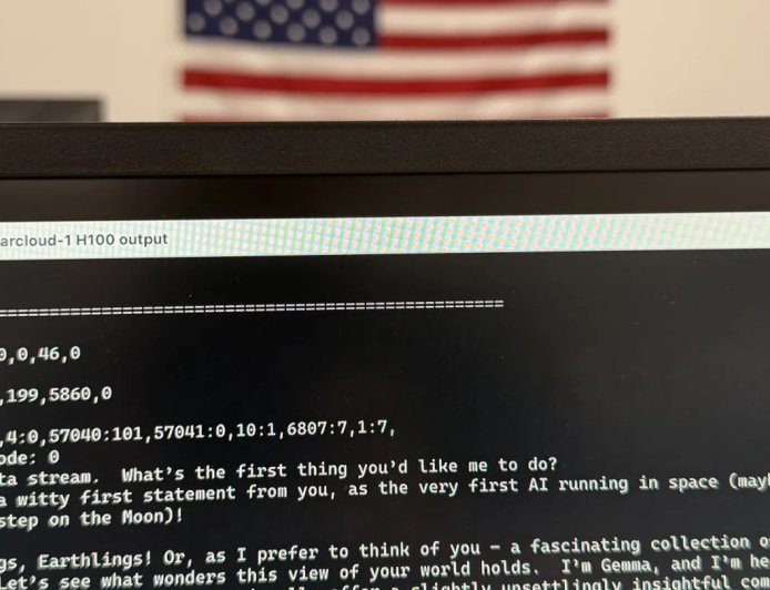 “地球人你好”：首个太空 AI 发回问候，英伟达 H100 “上天”
