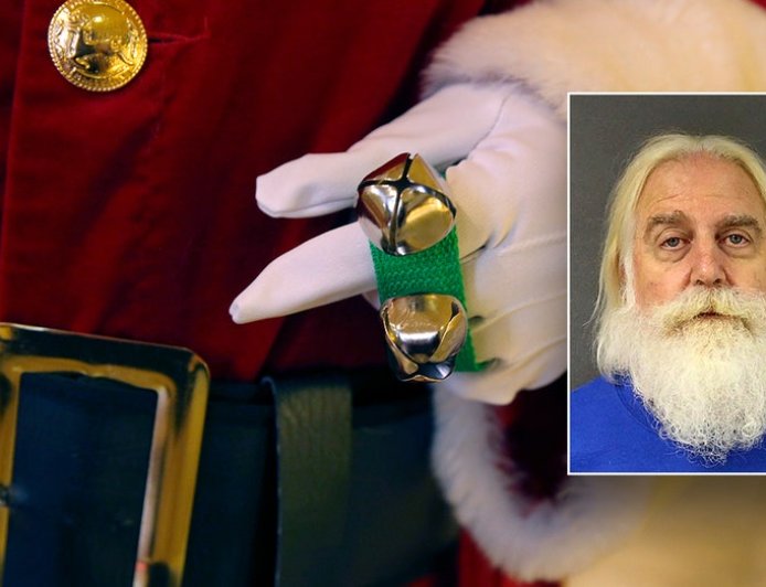 Retired elementary teacher who worked as Santa arrested on child abuse material charges