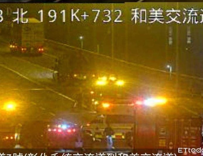 快訊／國道追撞3傷送醫　一度全線封閉