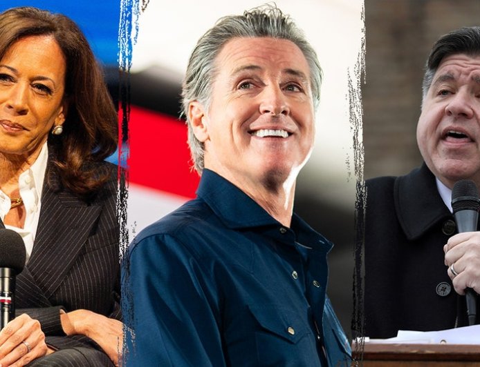 2028 looms large: Harris, Newsom, Pritzker converge at high-stakes Democratic Party summit